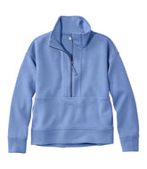 L.L.Bean Women's CloudSoft Top, Half-Zip Pullover NEW|CLOTHING|SALE