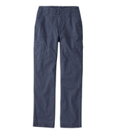 L.L.Bean Women's 207 Vintage Cotton Canvas Pants, Mid-Rise Straight-Leg Cargo Lined NEW|CLOTHING|SALE