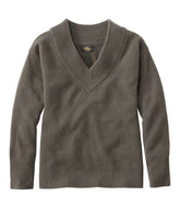 L.L.Bean Women's Signature Premium Essential Cashmere Sweater, Relaxed V-Neck NEW|CLOTHING|SALE