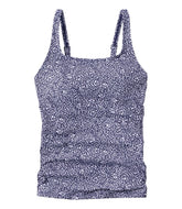 L.L.Bean Women's Coastal Essential Scoop Tankini Top, Print NEW|CLOTHING