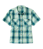 L.L.Bean Women's Everyday SunSmart® Woven Shirt, Short-Sleeve Plaid CLOTHING|SALE