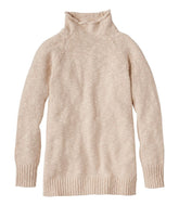 L.L.Bean Women's Cotton Ragg Sweater, Funnelneck Pullover CLOTHING|SALE