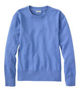 L.L.Bean Women's Cotton/Cashmere Sweater, Crewneck CLOTHING