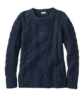 L.L.Bean Women's Double L® Cable Sweater, Crewneck CLOTHING|SALE