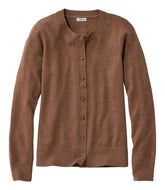 L.L.Bean Women's Essential Merino Wool Sweater, Cardigan CLOTHING|SALE