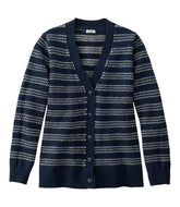 L.L.Bean Women's Bean's Classic Ragg Wool Sweater, Button-Front Cardigan Novelty CLOTHING|SALE