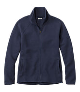 L.L.Bean Women's Lakewashed Double-Knit Full-Zip CLOTHING|SALE