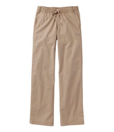 L.L.Bean Lakewashed Pull-on Chinos, Mid-Rise Wide-Leg CLOTHING
