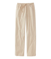 L.L.Bean Women's Sunwashed Canvas Pants, High-Rise Straight-Leg CLOTHING