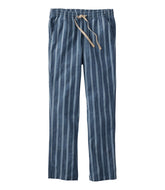 L.L.Bean Women's Lakewashed Pull-On Chinos, Mid-Rise Tapered-Leg Chambray Ankle Pants CLOTHING|SALE