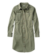 L.L.Bean Women's L.L. Bean Heritage Washed Denim Shirt Dress, Garment-Dye CLOTHING|SALE