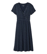 L.L.Bean Women's Summer Knit Dress, Short-Sleeve Print CLOTHING|SALE