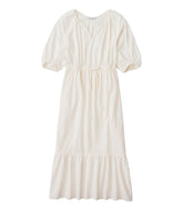 L.L.Bean Women's Signature Castine Cotton Popover Dress CLOTHING
