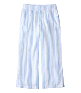 L.L.Bean Women's Cloud Gauze Wide-Leg Pants, Stripe CLOTHING