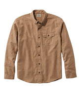 L.L.Bean Men's Brushed Jaspé Twill Shirt, Traditional Untucked Fit CLOTHING