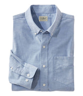 L.L.Bean Men's Comfort Stretch® Oxford Shirt, Slightly Fitted Untucked Fit CLOTHING|SALE