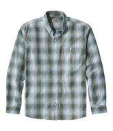 L.L.Bean Men's Comfort Stretch® Chambray Shirt, Traditional Untucked Fit, Long-Sleeve, Print CLOTHING|SALE