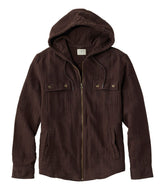 L.L.Bean Men's 1912 Field Flannel Shirt, Hooded, Slightly Fitted Untucked Fit CLOTHING|SALE