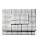 L.L.Bean Ultrasoft Comfort Flannel Sheet Set, Plaid HOME GOODS