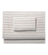 L.L.Bean Ultrasoft Comfort Flannel Sheet Set, Stripe HOME GOODS