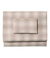 L.L.Bean Ultrasoft Comfort Flannel Sheet Set, Check HOME GOODS