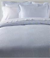 L.L.Bean Premium Egyptian Percale Comforter Cover Collection, Stripe HOME GOODS