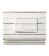 L.L.Bean Organic Flannel Sheet Collection, Stripe HOME GOODS