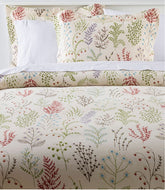 L.L.Bean Botanical Floral Flannel Comforter Cover Collection HOME GOODS