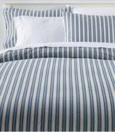 L.L.Bean Sunwashed Percale Comforter Cover, Stripe HOME GOODS