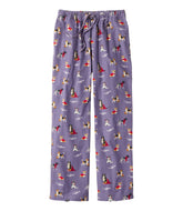 L.L.Bean Women's Flannel Sleep Pants, Print CLOTHING|SALE