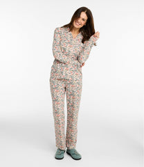 L.L.Bean Women's Super-Soft Shrink-Free Pajama Set, Button-Front CLOTHING