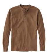L.L.Bean Men's Two-Layer River Driver's Shirt®, Traditional Fit Henley CLOTHING