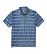 L.L.Bean Men's Lakewashed Performance Polo, Short-Sleeve, Stripe CLOTHING|SALE