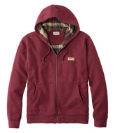 L.L.Bean Men's Katahdin Iron Works® Hooded Sweatshirt, Flannel-Lined CLOTHING