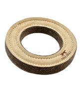 L.L.Bean Natural Leather & Wool Ring Dog Toy OUTDOOR EQUIPMENT|HOME GOODS