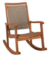 L.L.Bean Wicker Eucalyptus Rocker HOME GOODS