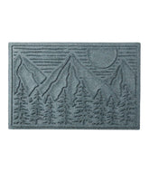 L.L.Bean Everyspace Recycled Waterhog Doormat, Treeline HOME GOODS