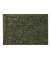 L.L.Bean Heavyweight Recycled Waterhog Doormat, Woodland Leaf HOME GOODS