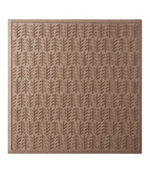 L.L.Bean Everyspace Recycled Waterhog Mat, Square, Trees HOME GOODS