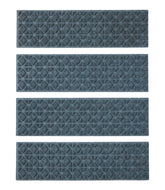 L.L.Bean Everyspace Recycled Waterhog Mat, Stair Treads, Set of Four, Tiles HOME GOODS