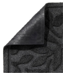 L.L.Bean Heavyweight Recycled Waterhog Mat Runner, Woodland Leaf HOME GOODS