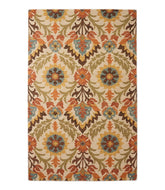 L.L.Bean Woodland Wool Hooked Rug HOME GOODS
