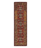 L.L.Bean Double Border Wool Hooked Runner, Sienna Multi HOME GOODS