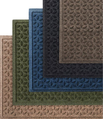L.L.Bean Heavyweight Recycled Waterhog Doormat, Blooming Circles, Personalized HOME GOODS