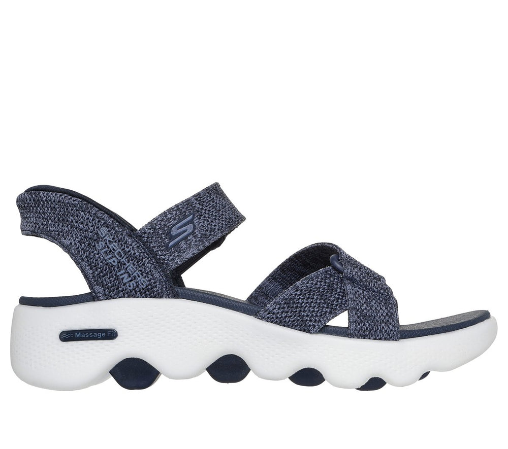 Slip-ins: GO WALK Massage Fit Sandal - Heather | Skechers for sale