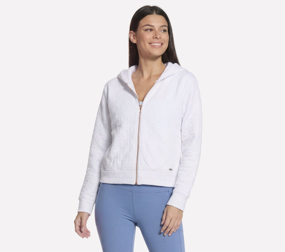 GO WALK Cozy Fit Diamond Jacket | Skechers for sale