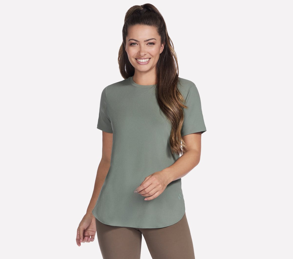 GO WALK Luxe Rib Tunic Tee | Skechers discount