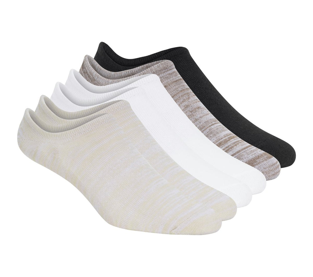 6 Pack Men's Sneaker Liner Socks | Skechers for sale