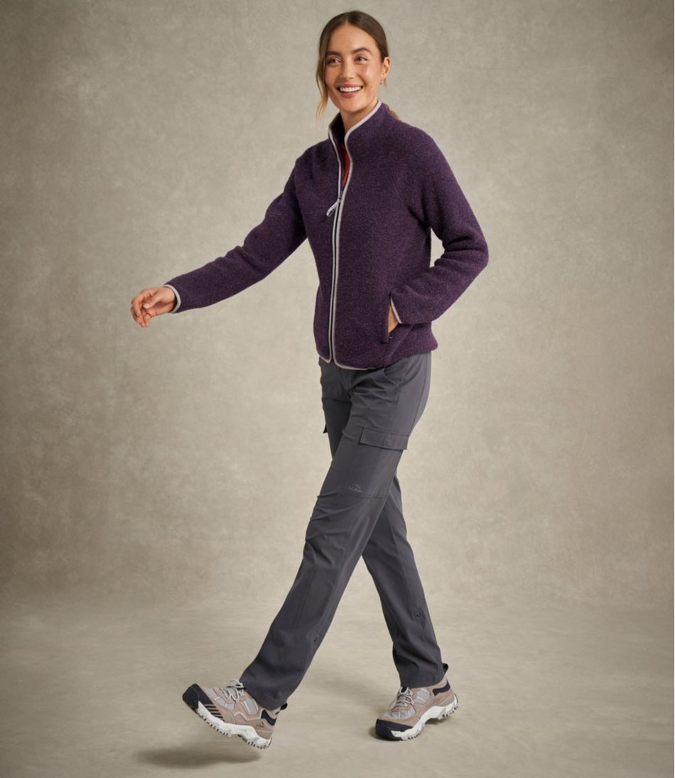 L.L.Bean Women's All Season Wool Fleece Full-Zip Jacket NEW|CLOTHING|OUTERWEAR|SALE