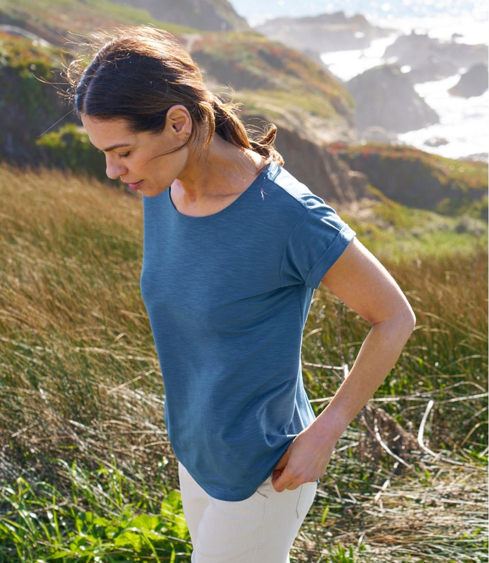 L.L.Bean Women's Camden Hills Tee, Short-Sleeve CLOTHING|SALE